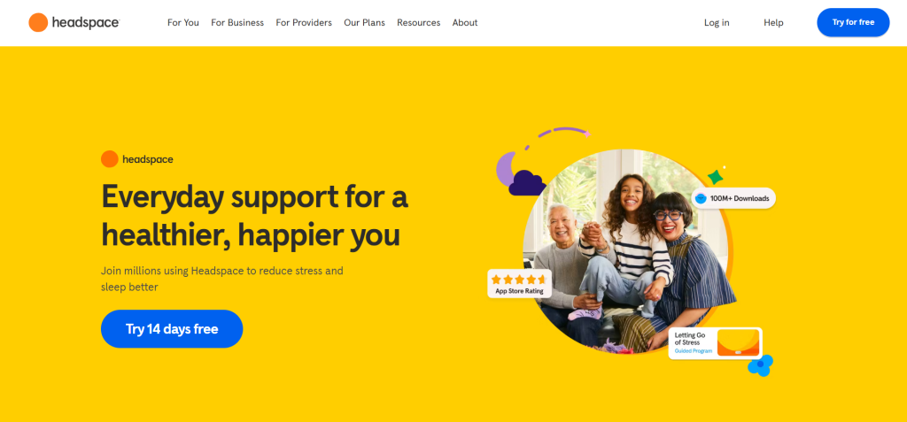 aplicaciones para mejorar el sueño - Espacio mental