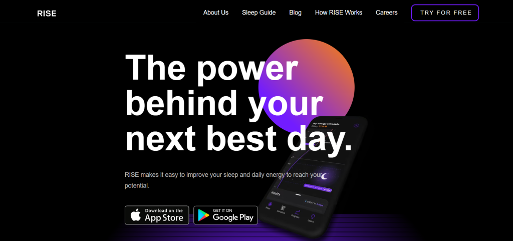 aplicaciones para mejorar el sueño - Rise Science