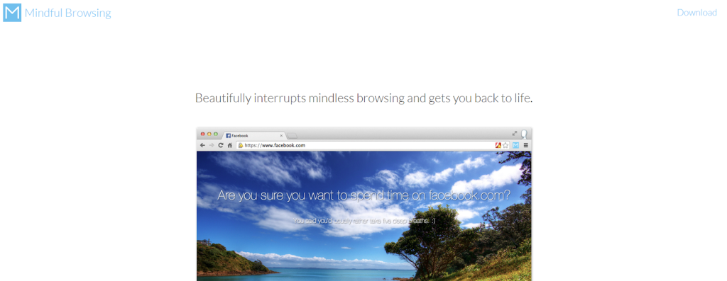 aplicaciones para eliminar las distracciones digitales - Navegación consciente