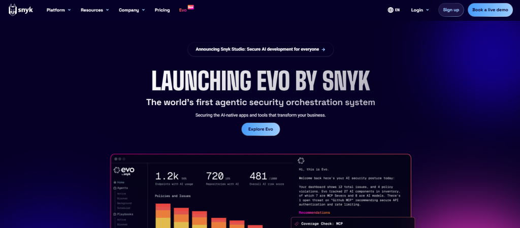 mejores herramientas de IA Código Snyk IA