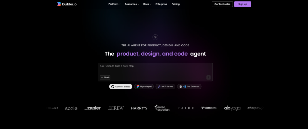 mejores herramientas de IA IA de Builder.io