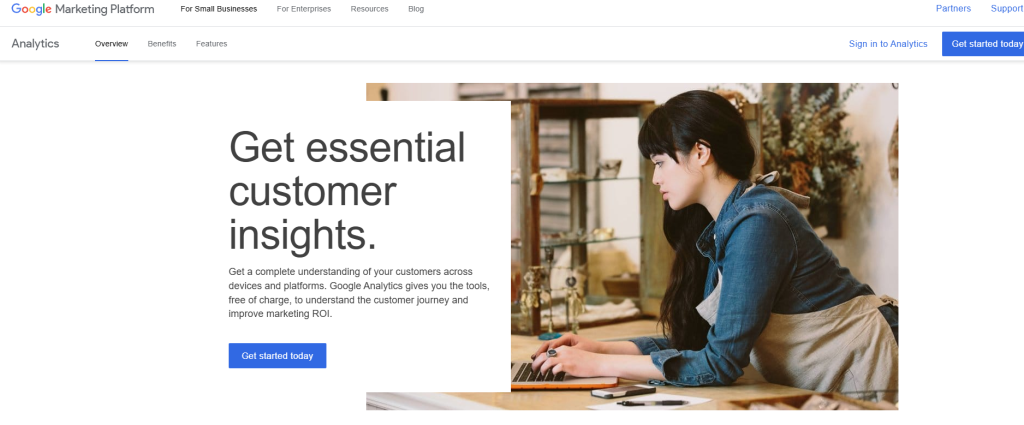 Analytics Tool - Google Analytics