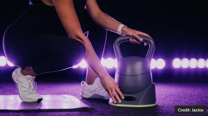 Dispositivos tecnológicos de fitness - Pesa rusa ajustable JAXJOX