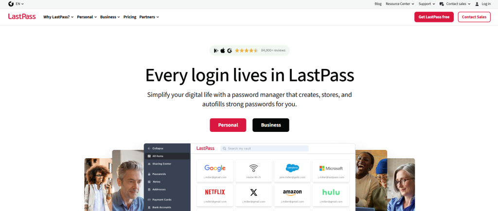 Seguridad de contraseñas para equipos remotos - LastPass