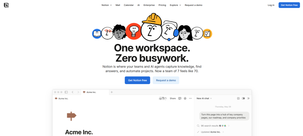 mejores herramientas para crear MVPs sin código - Noción y Super