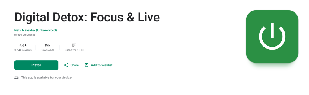 aplicaciones para eliminar las distracciones digitales - Desintoxicación digital