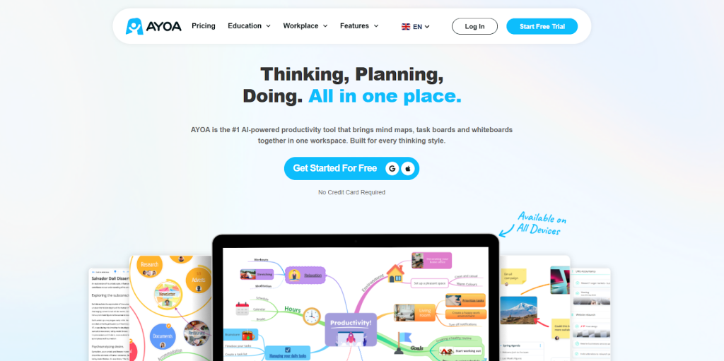 Donde la creatividad se encuentra con la productividad - Ayoa