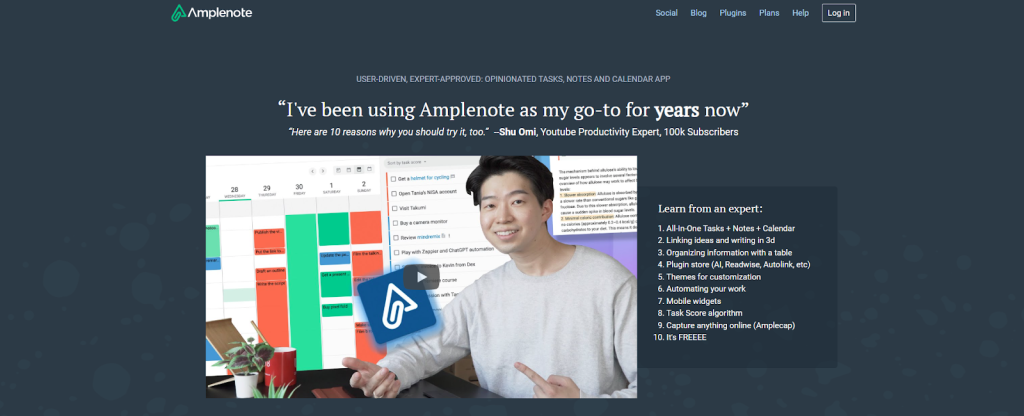 mejores aplicaciones para tomar notas - Nota de ejemplo