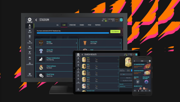 Aplicación web de FUT