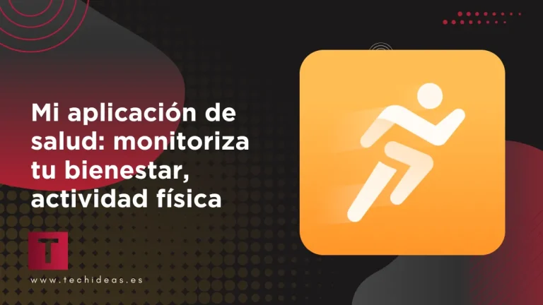 Mi aplicación de salud